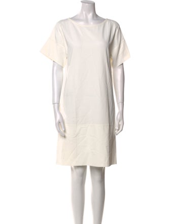 Les Copains Bateau Neckline Mini Dress