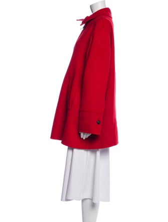 Les Copains Virgin Wool Peacoat