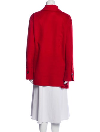 Les Copains Virgin Wool Peacoat