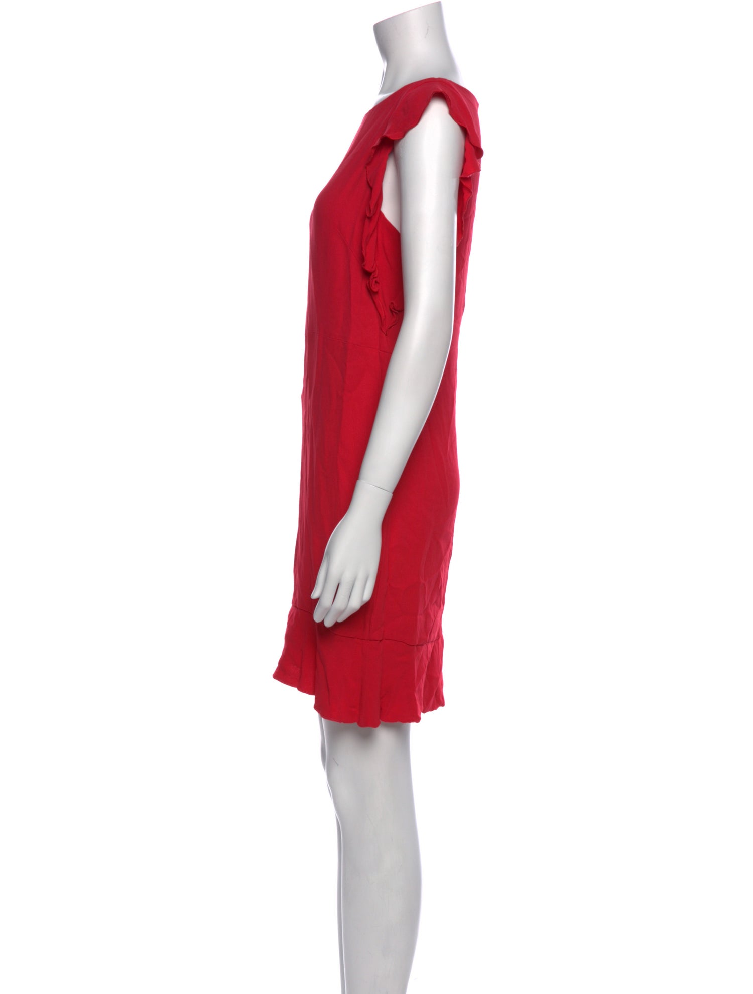 Les Copains Bateau Neckline Mini Dress