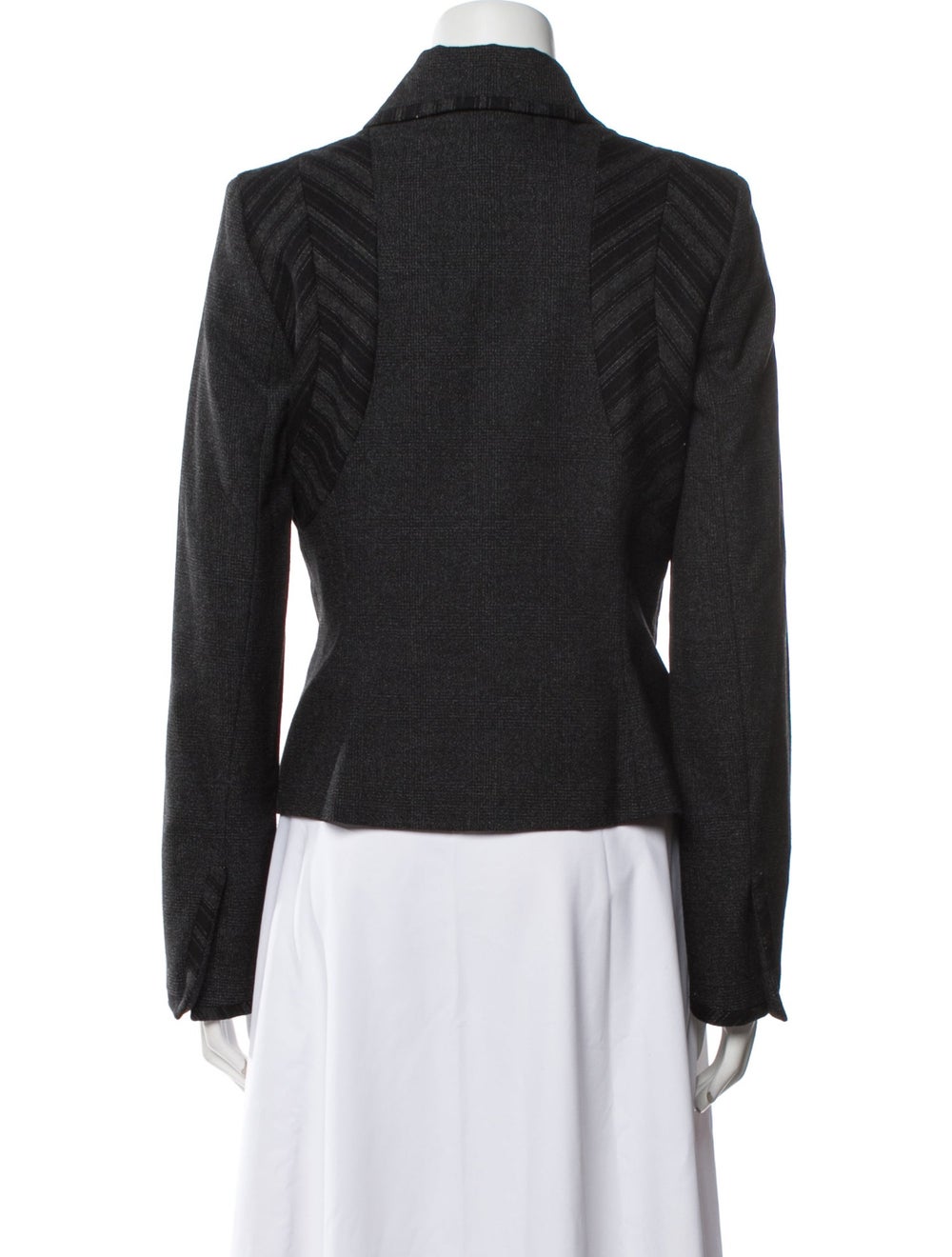 Les Copains Evening Jacket Brown Pointed Collar - image 3