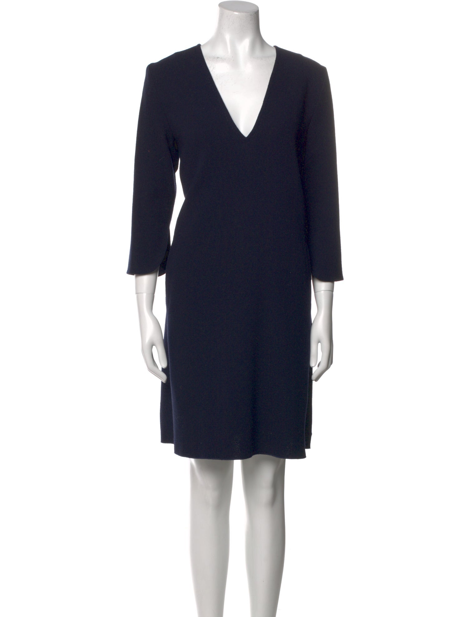 Les Copains Virgin Wool Knee-Length Dress