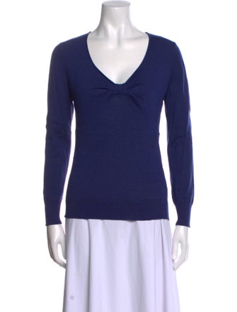 Les Copains Wool V-Neck Sweater