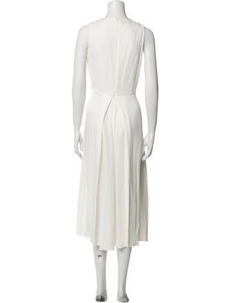 Les Copains Bateau Neckline Long Dress