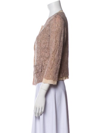 Les Copains Tweed Pattern Evening Jacket