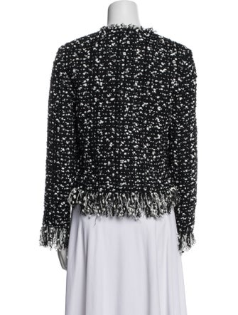 Les Copains Tweed Pattern Evening Jacket