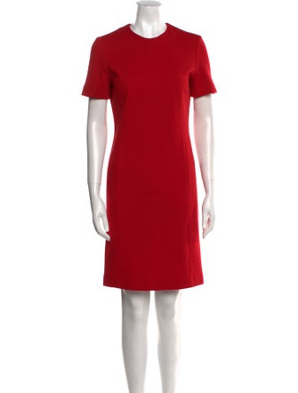 Les Copains Crew Neck Knee-Length Dress