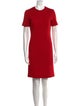 Les Copains Crew Neck Knee-Length Dress