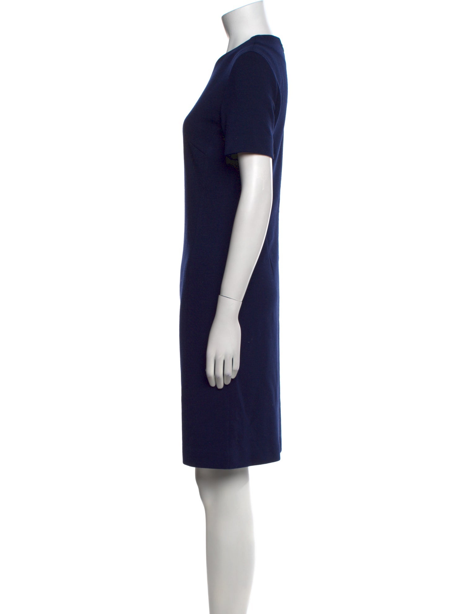 Les Copains Crew Neck Knee-Length Dress