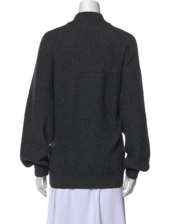 Les Copains Cashmere Mock Neck Sweater