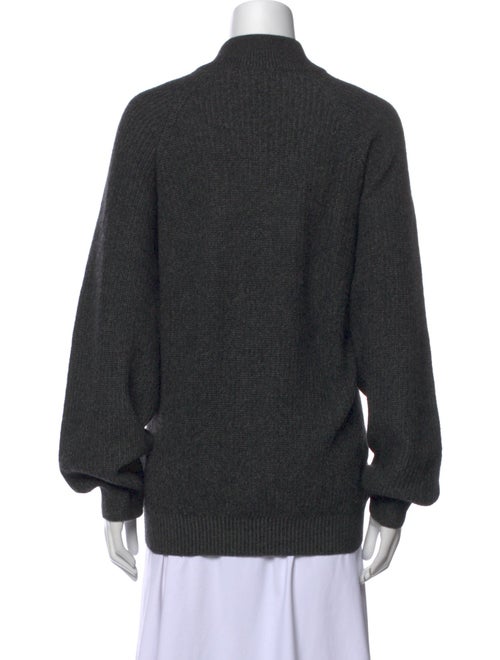 Les Copains Cashmere Mock Neck Sweater