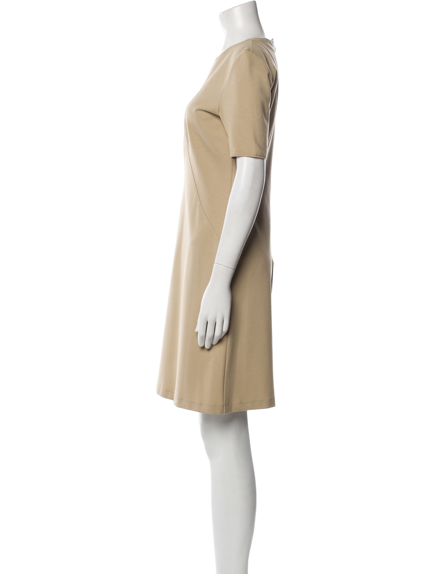 Les Copains Crew Neck Mini Dress