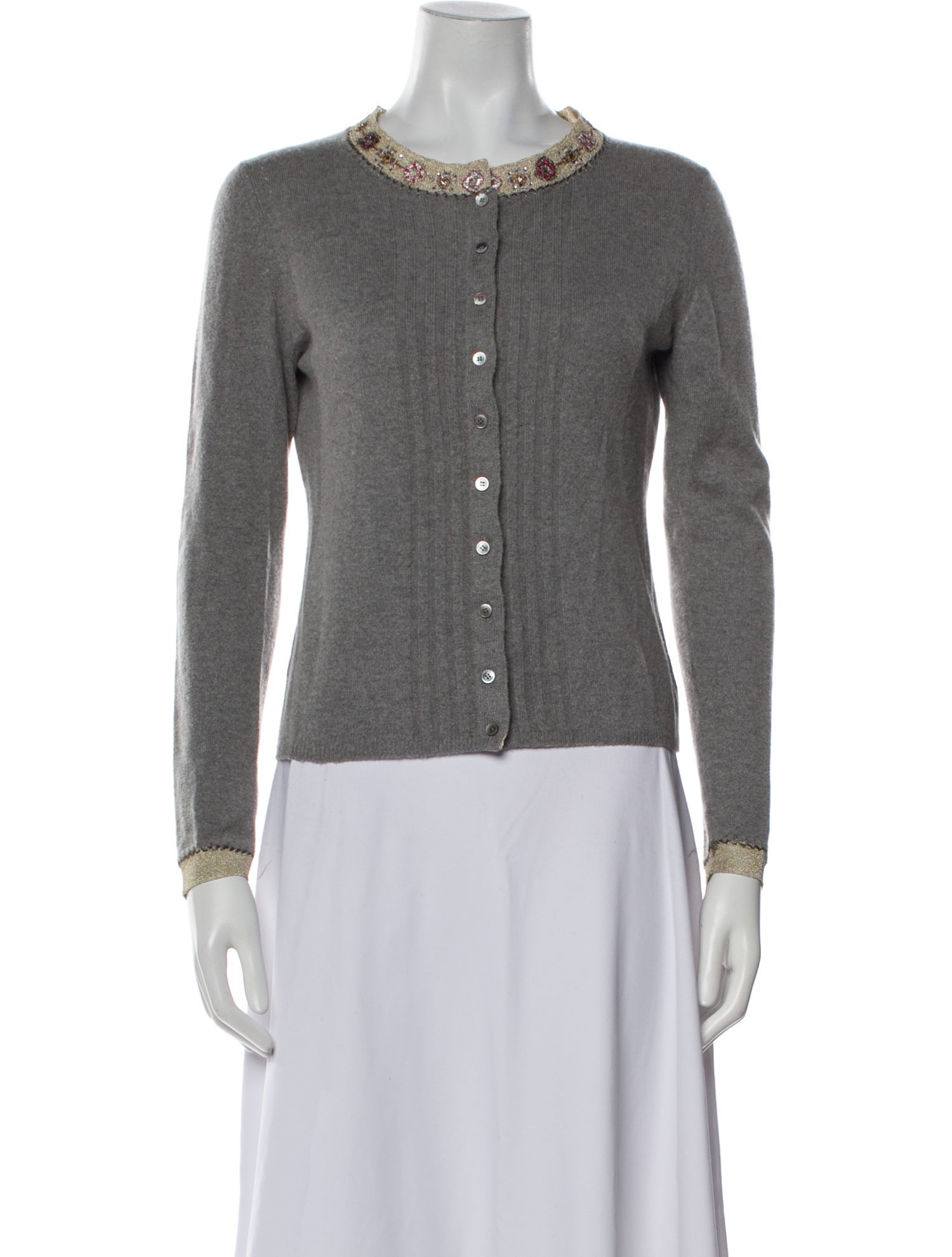 Les Copains Cashmere Crew Neck Sweater