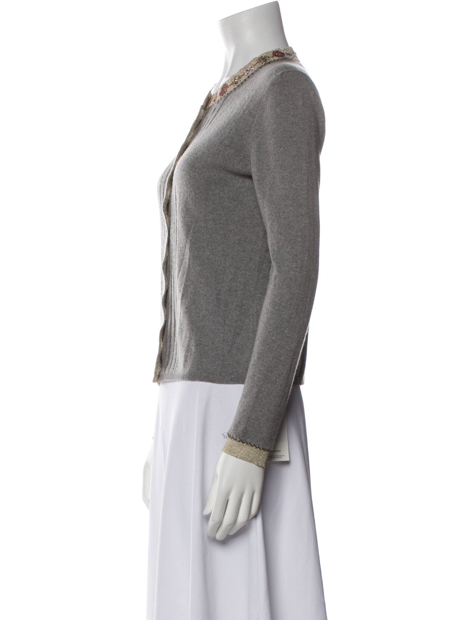 Les Copains Cashmere Crew Neck Sweater
