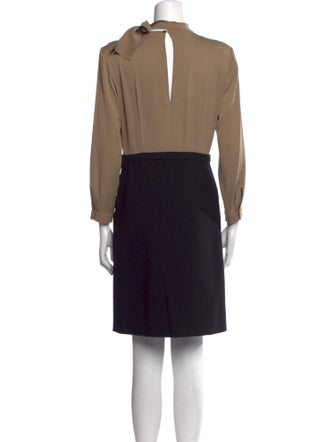 Les Copains Silk Mini Dress