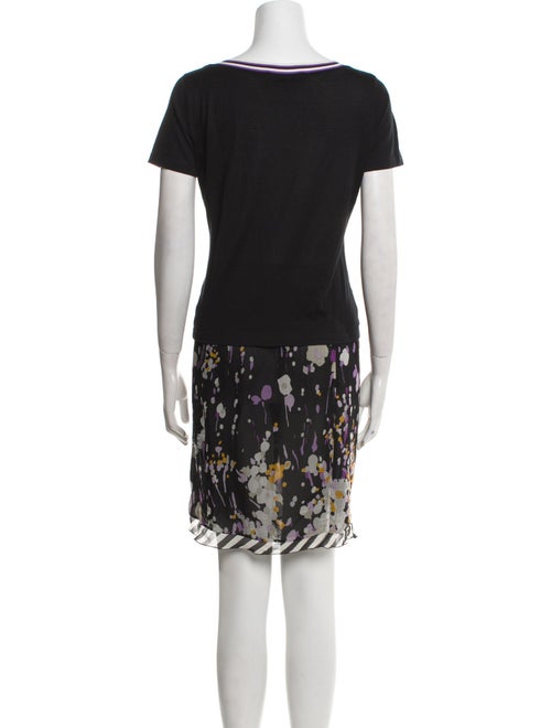 Les Copains Floral Print Skirt Set