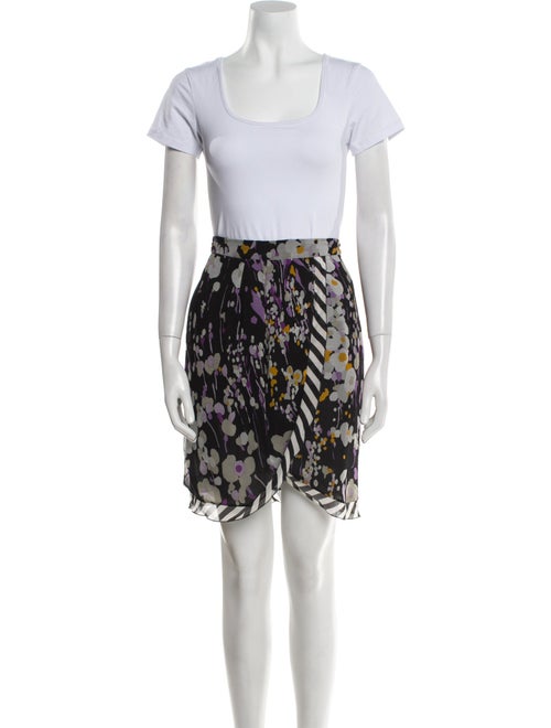 Les Copains Floral Print Skirt Set