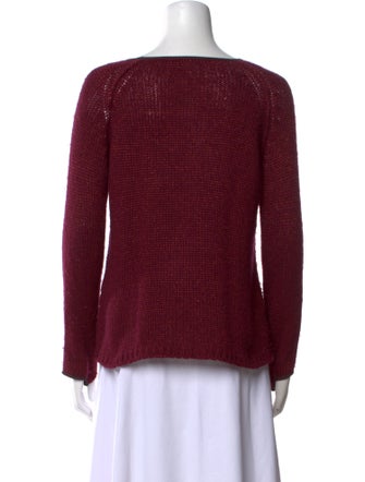 Les Copains Scoop Neck Sweater