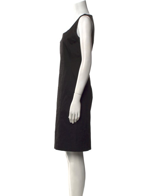 Les Copains Scoop Neck Knee-Length Dress