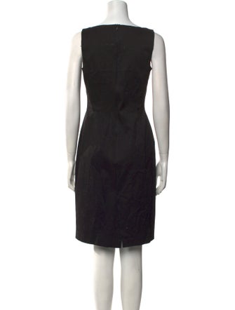 Les Copains Scoop Neck Knee-Length Dress