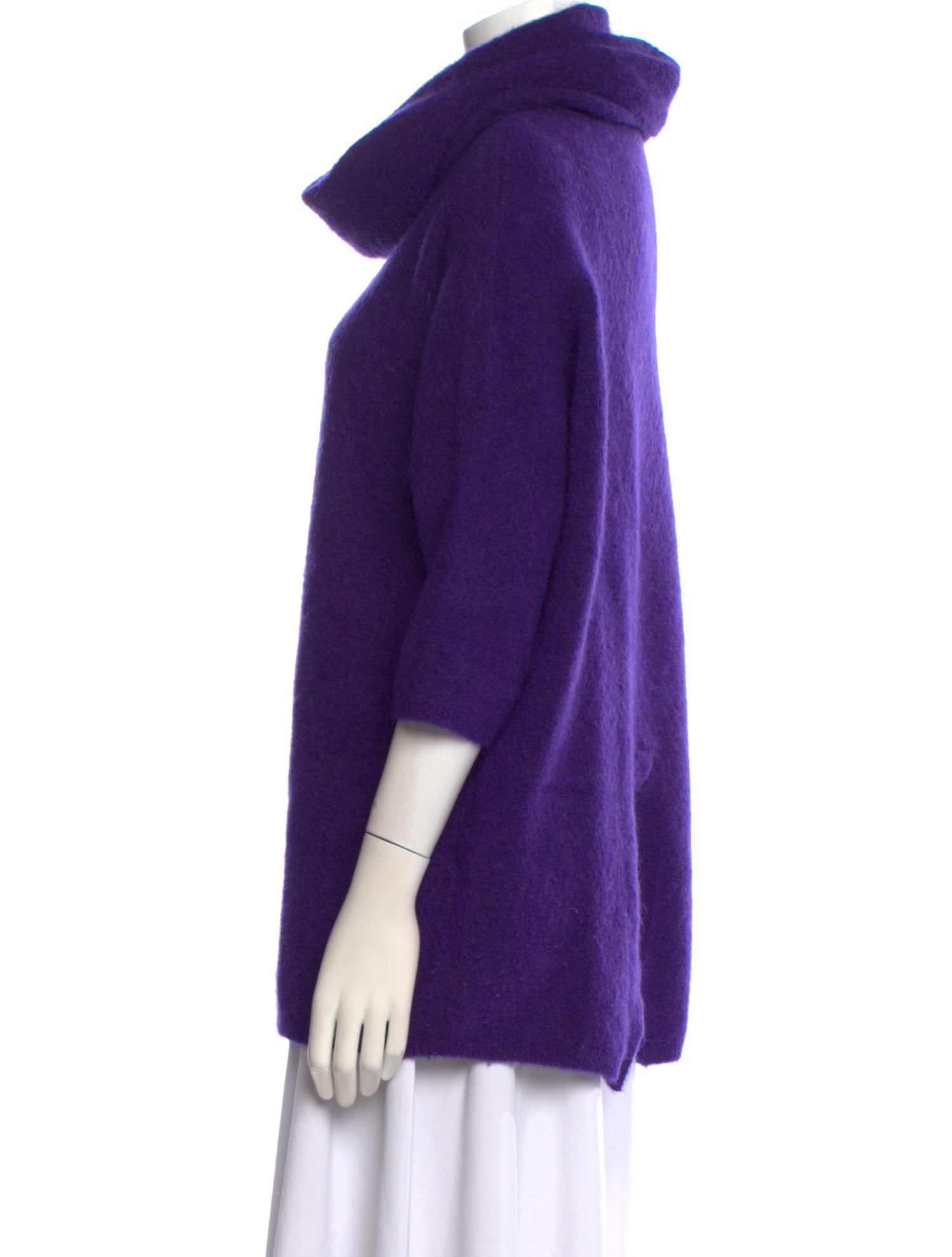 Les Copains Mohair Cowl Neck Sweater