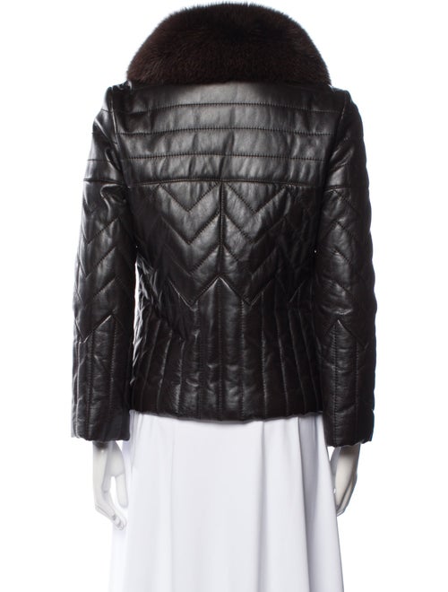 Les Copains Leather Jacket