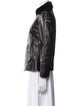 Les Copains Leather Biker Jacket
