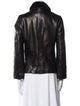 Les Copains Leather Biker Jacket