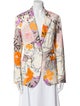 Les Copains Floral Print Blazer