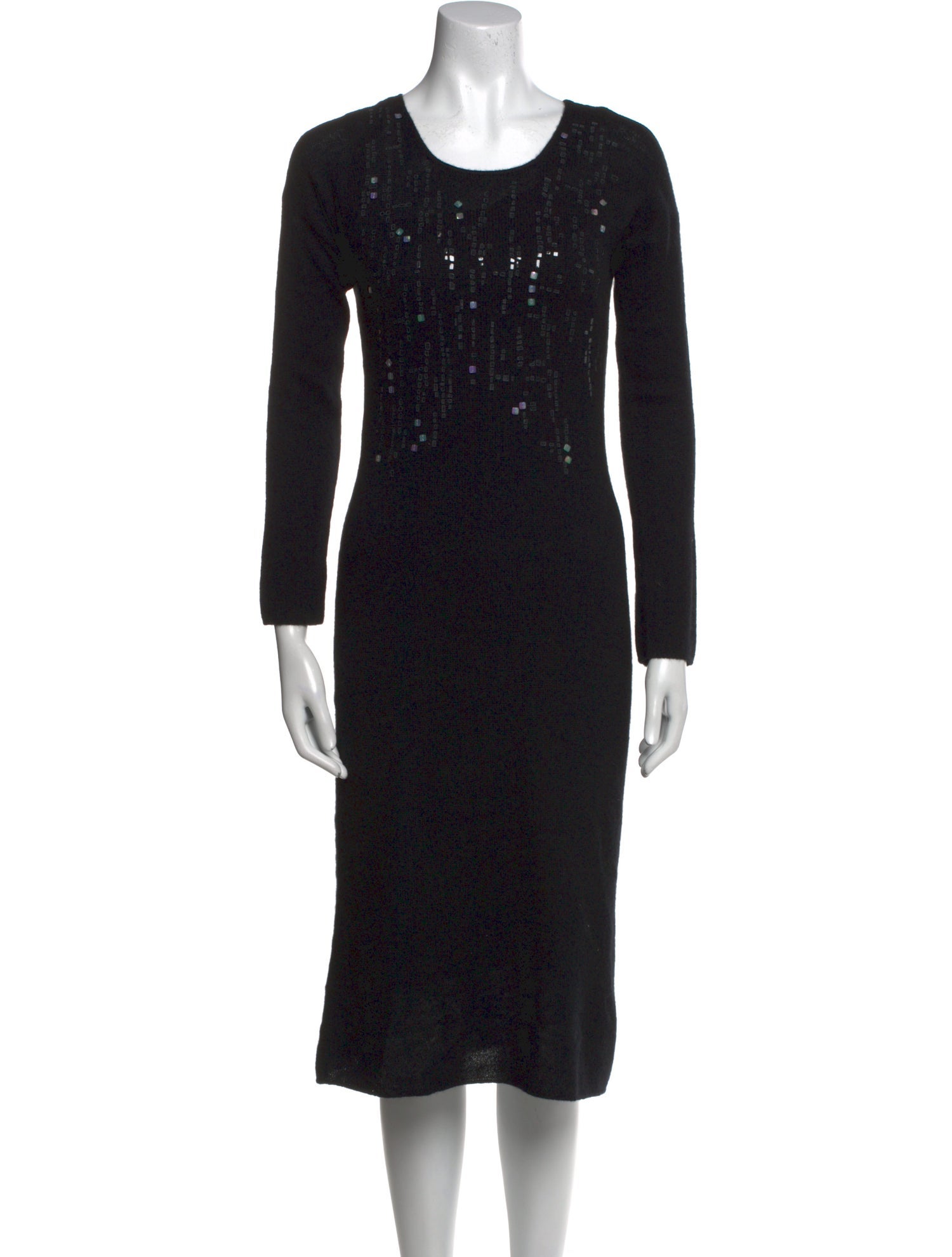 Les Copains Cashmere Midi Length Dress