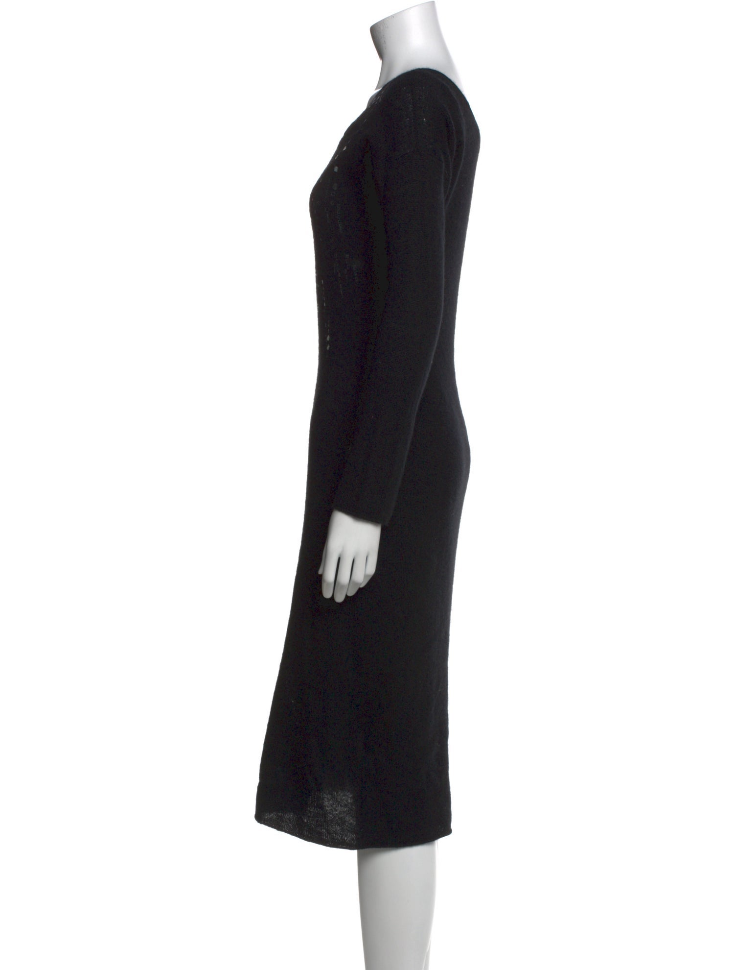 Les Copains Cashmere Midi Length Dress