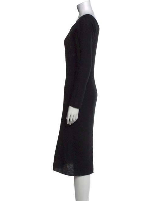 Les Copains Cashmere Midi Length Dress