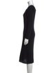Les Copains Cashmere Midi Length Dress