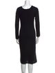 Les Copains Cashmere Midi Length Dress