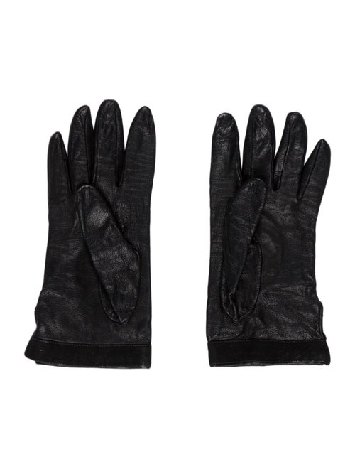 Les Copains Solid Leather Gloves