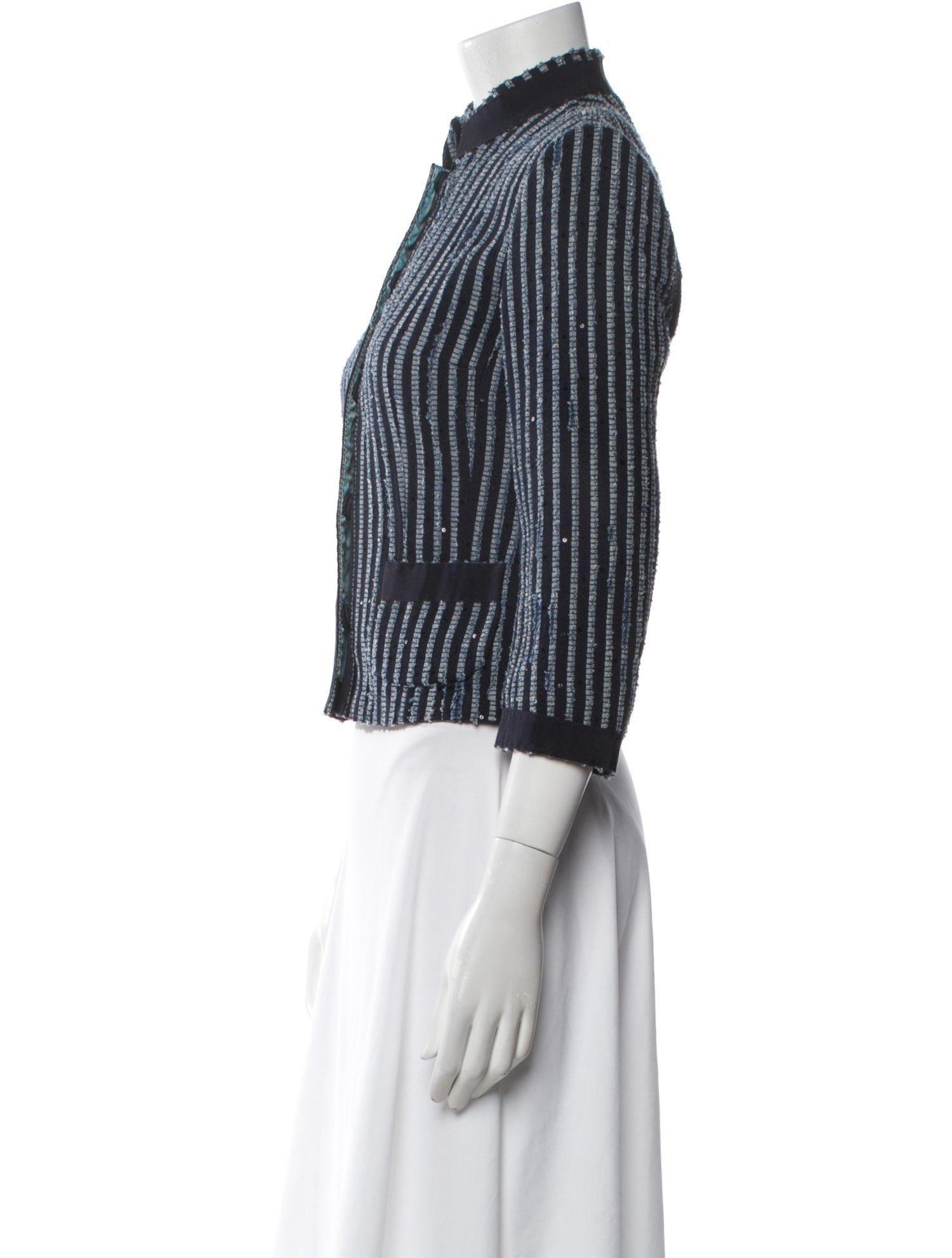 Les Copains Striped Jacket