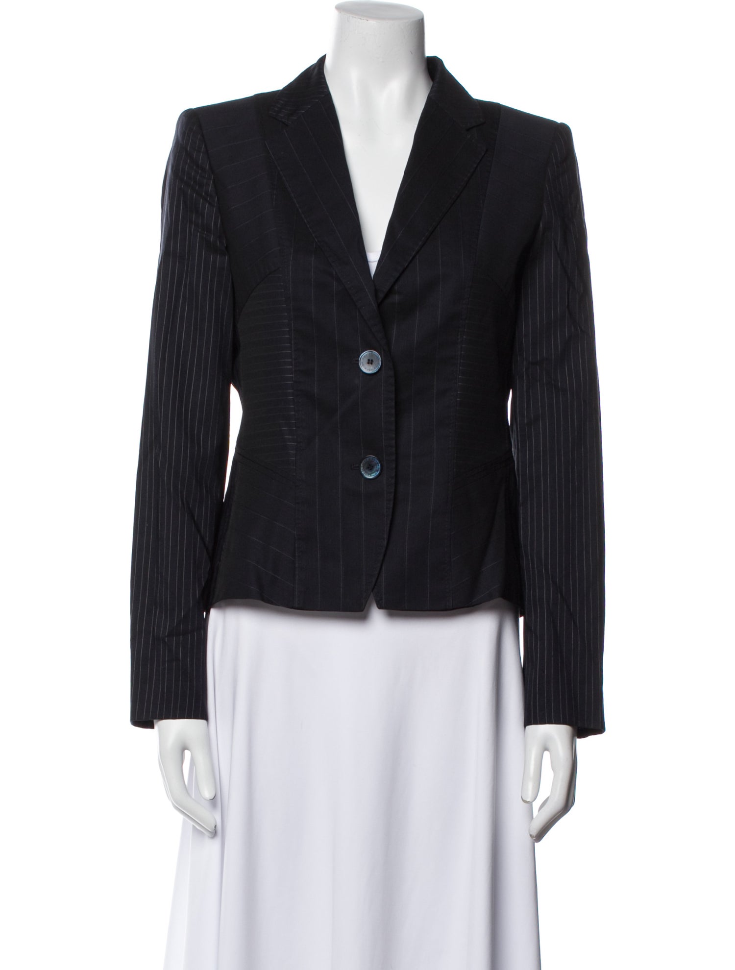 Les Copains Striped Blazer