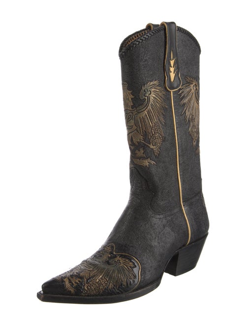 Liberty Boot Co. Leather Patterned Western Boots
