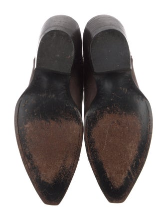 Liberty Boot Co. Skull Leather Western Boots