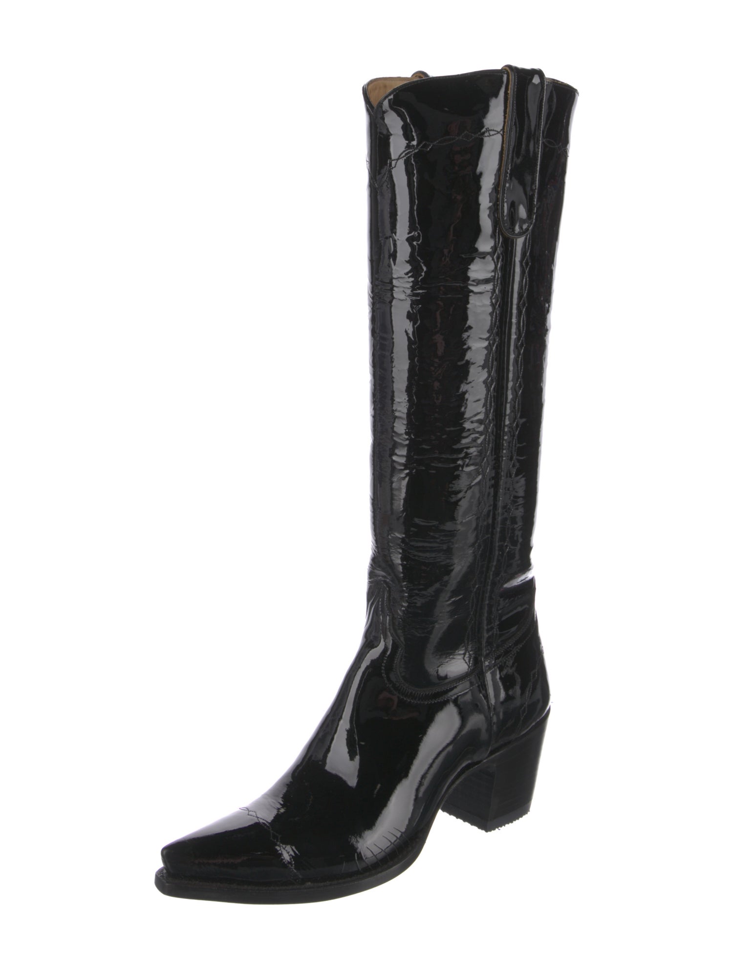 Liberty Boot Co. Patent Leather Rain Boots