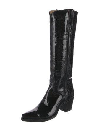 Liberty Boot Co. Patent Leather Rain Boots