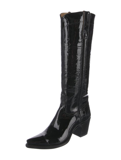 Liberty Boot Co. Patent Leather Rain Boots
