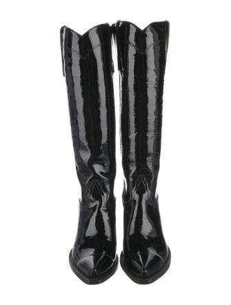 Liberty Boot Co. Patent Leather Rain Boots