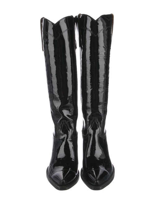 Liberty Boot Co. Patent Leather Rain Boots