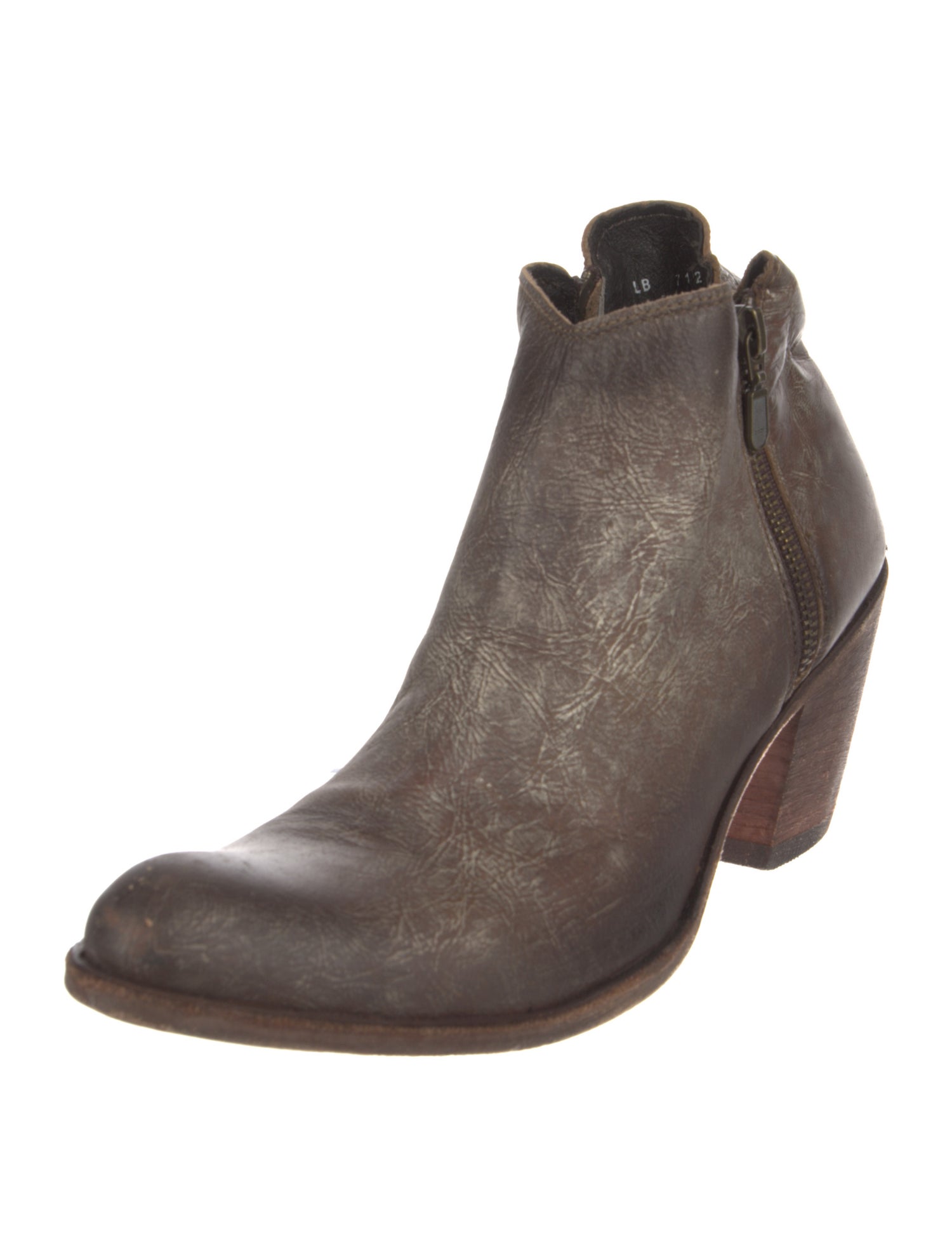 Liberty black Leather Western Boots