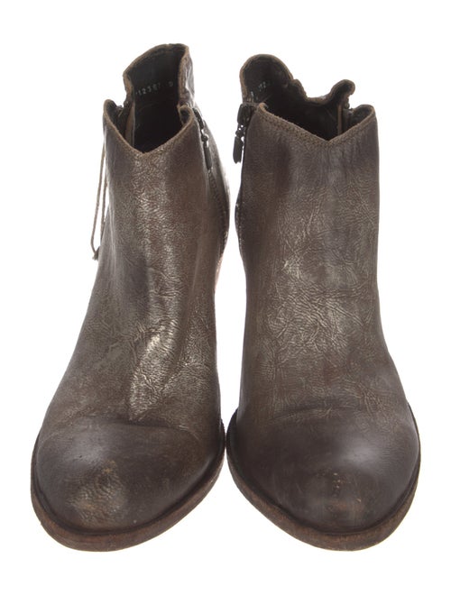 Liberty black Leather Western Boots