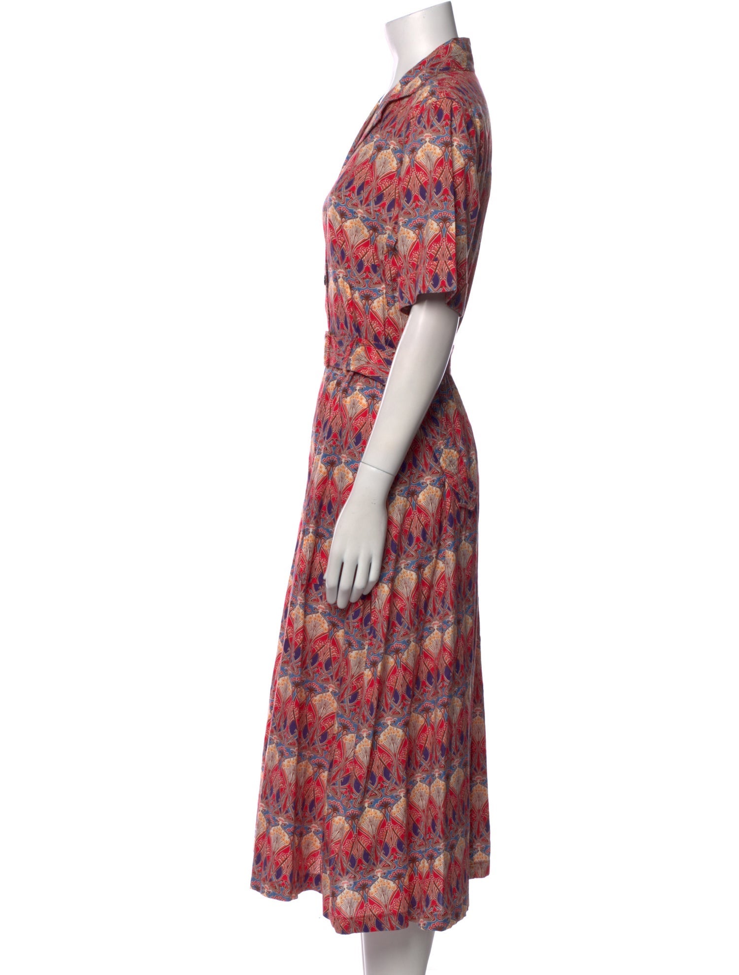 Liberty black Printed Long Dress