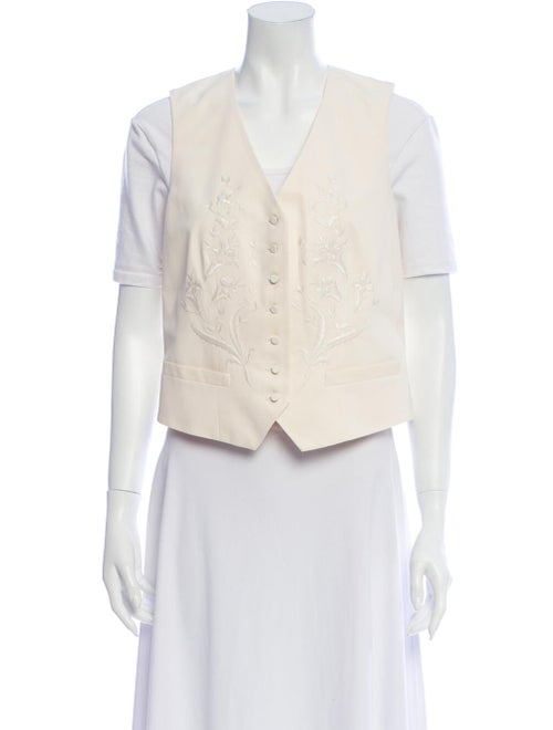 Lauren by Ralph Lauren Silk Vest