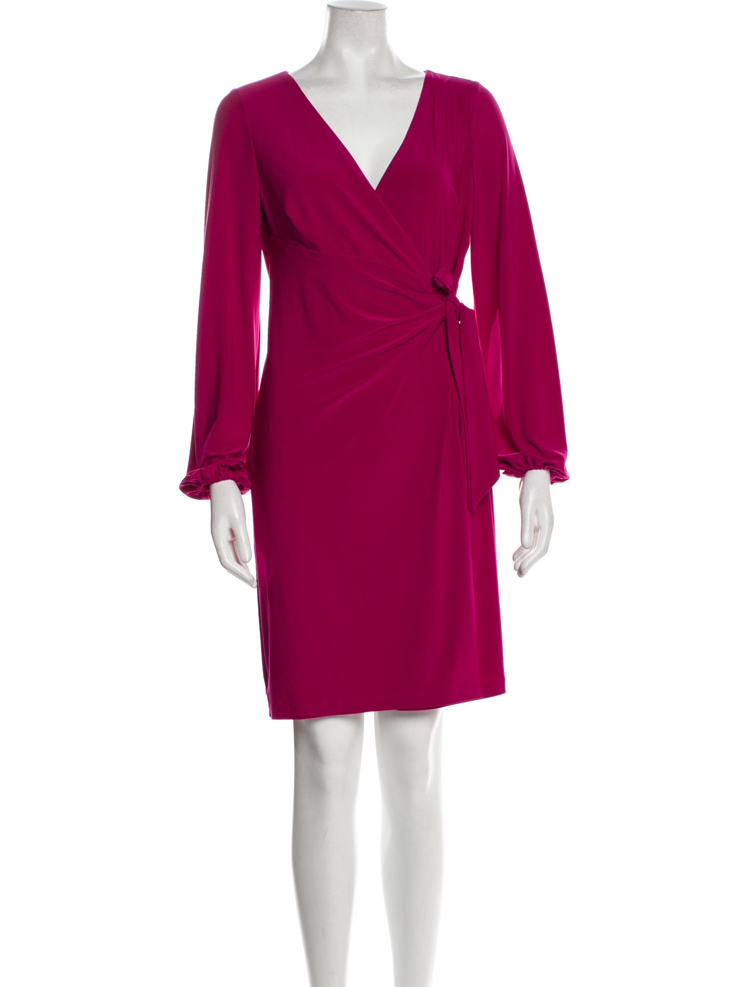 Lauren by Ralph Lauren V-Neck Mini Dress