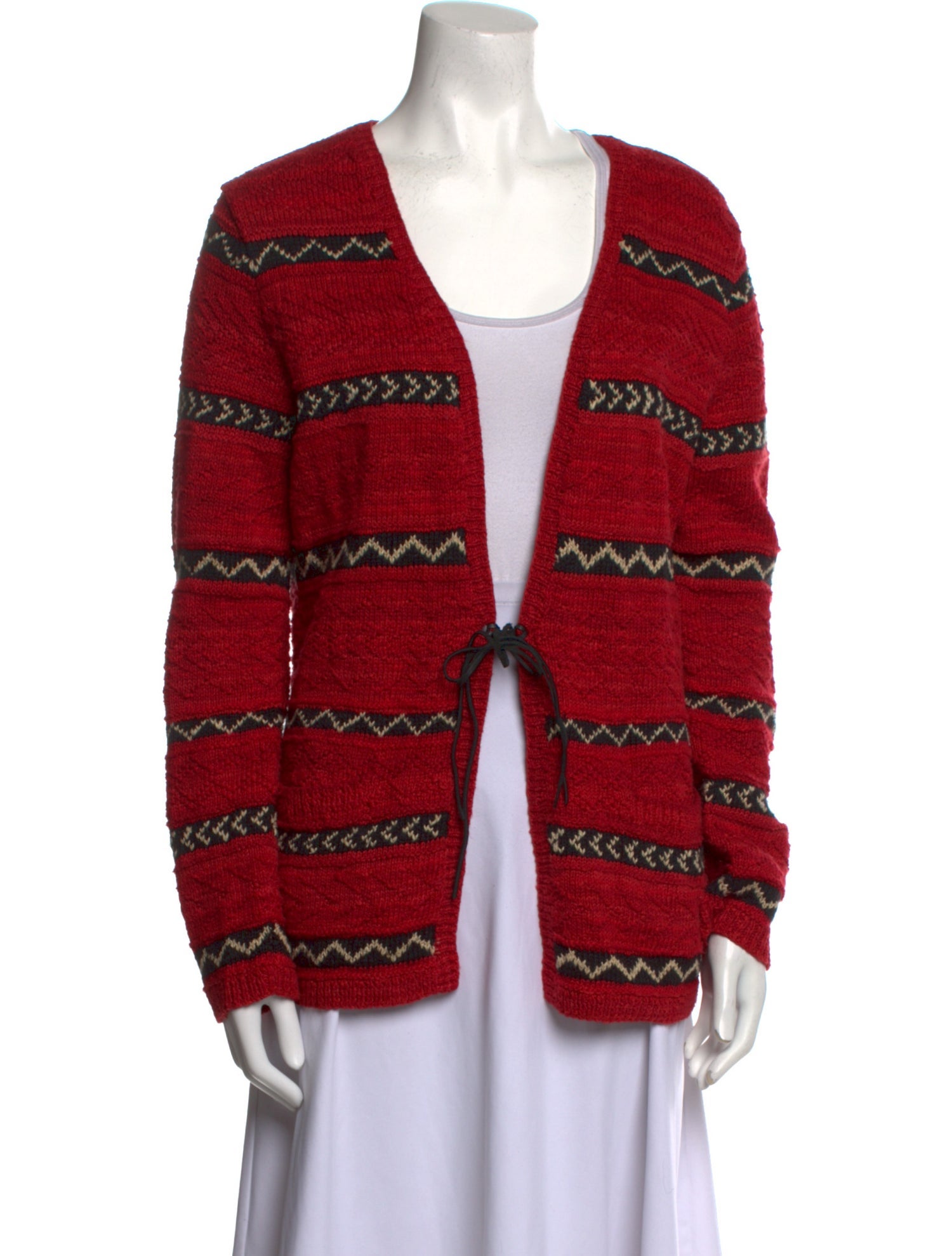 Lauren by Ralph Lauren Linen Striped Sweater